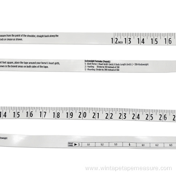 91 Inches Horse Height Weight Tape